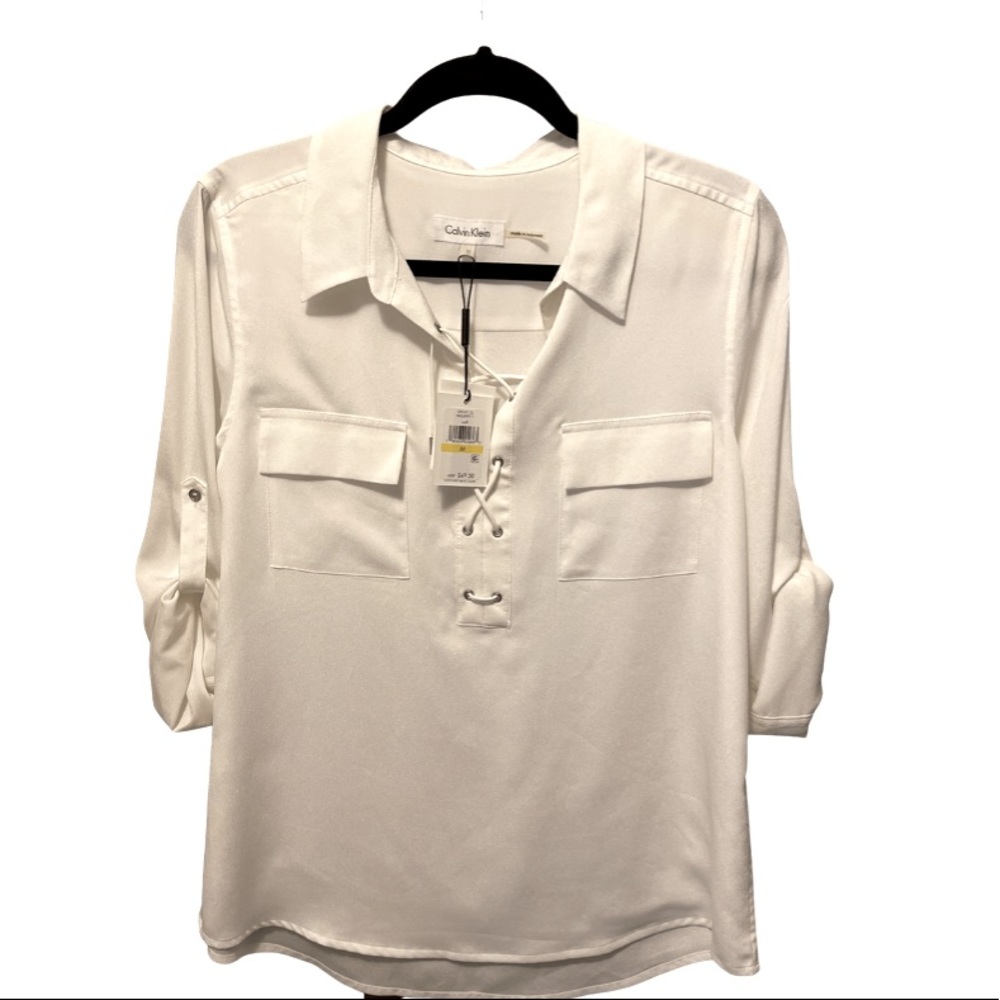 Calvin Klein 3/4 sleeve Blouse